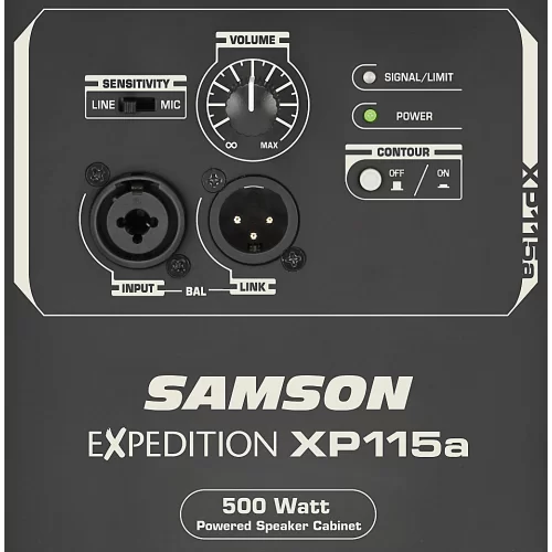 Samson XP115A Активная акустическая система, 500 Вт., 15 дюймов