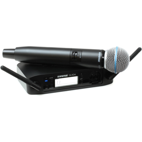 Shure GLXD24E/B58 Цифровая радиосистема с ручным микрофоном