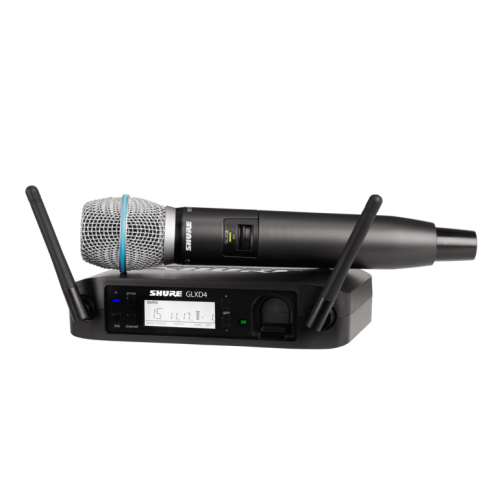 Shure GLXD24E/B87A Цифровая радиосистема с ручным микрофоном