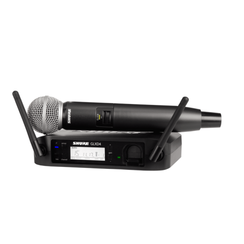 Shure GLXD24E/SM58 Цифровая радиосистема с ручным передатчиком