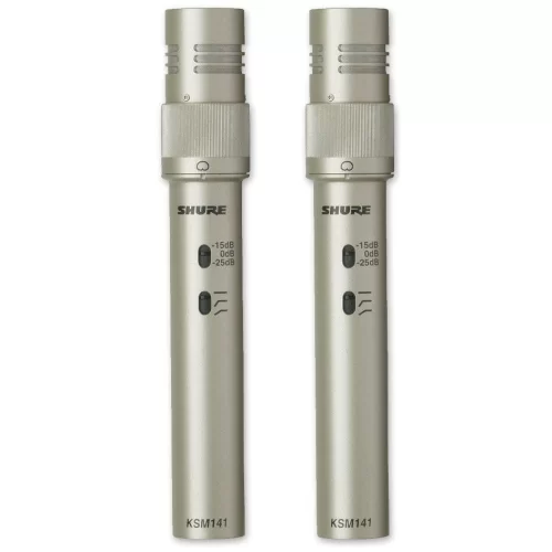 Shure KSM141/SL Stereo Pair Стереопара инструментальных микрофонов