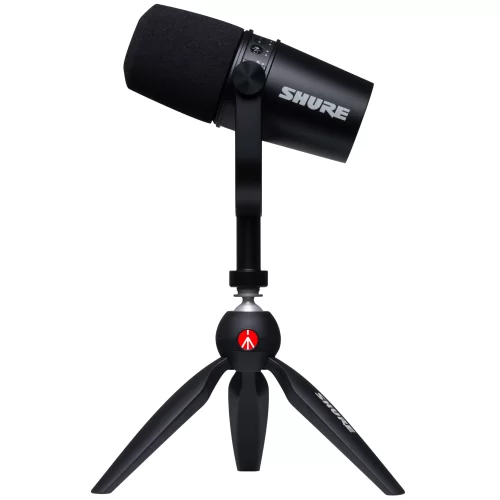 Shure MV7 Podcast kit Микрофон для подкастов + стойка