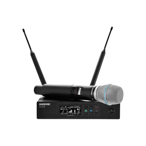 Shure QLXD24E/B87C Цифровая радиосистема с ручным микрофоном