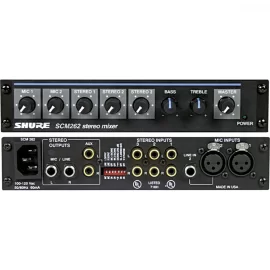 Shure SCM262E Микрофонный стерео-микшер