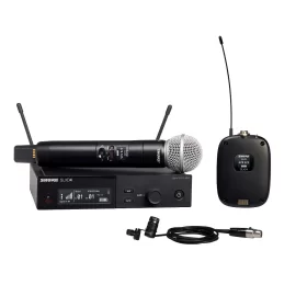 Shure SLXD124E/85 Цифровая радиосистема с петличным и ручным микрофонами