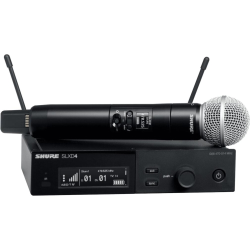 Shure SLXD24E/SM58 Цифровая радиосистема с ручным передатчиком SM58