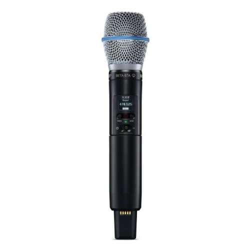 Shure SLXD2/B87A Ручной передатчик серии SLX-D с капсюлем BETA87A