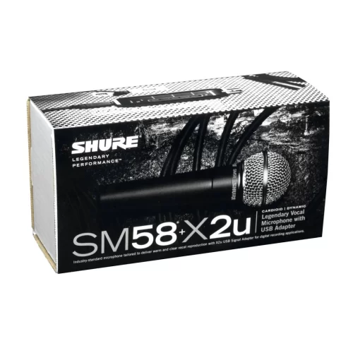 Shure SM58-X2U Динамический кардиоидный вокальный микрофон