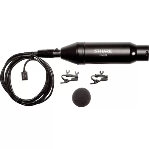 Shure SM93 Конденсаторный всенапр. петличный микрофон