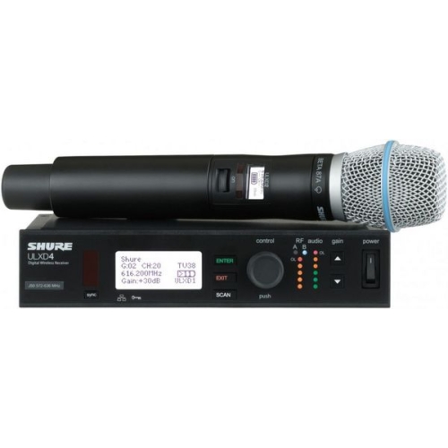 Shure ULXD24E/BETA87A Цифровая радиосистема с ручным микрофоном