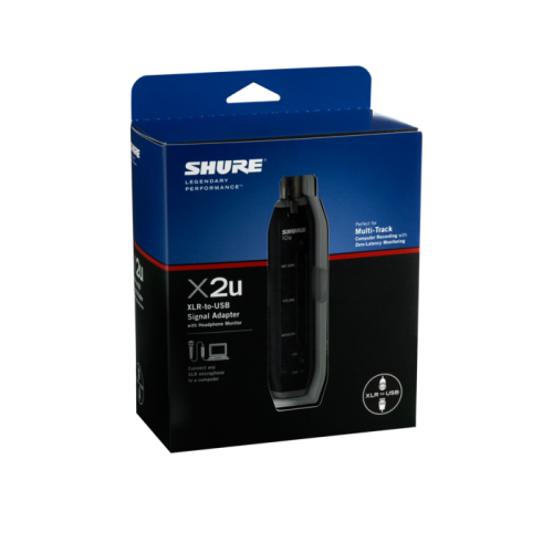 Shure X2U XLR-to-USB адаптер