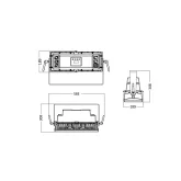 Silver Star SS353SCM RAYTHEON SC Стробоскоп LED, 1000 Вт., IP65