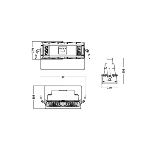 Silver Star SS353SCM RAYTHEON SC Стробоскоп LED, 1000 Вт., IP65