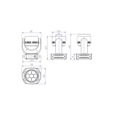 Silver Star SS9361XHE PLUTO 2000XE HEX Вращающаяся голова Wash, 7x60 Вт., RGBALC