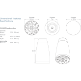 Sonance PS-P63T White Подвесная АС, 6,5 дюймов, 60/30/15 Вт - 70/100 В, 150 Вт - 8 Ом, Пара