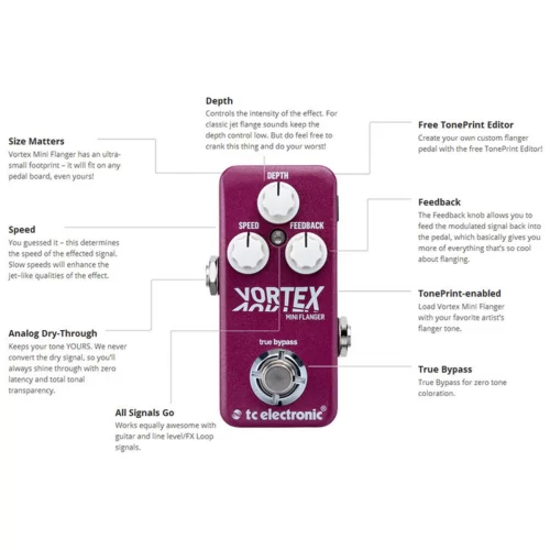 TC Electronic Vortex Mini Гитарная педаль