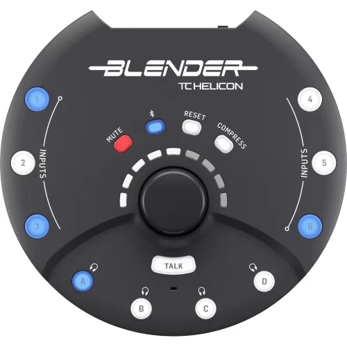 TC Helicon Blender Портативный микшер, аудиоинтерфейс USB