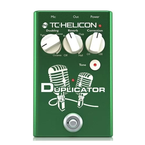 TC Helicon Duplicator Напольная вокальная педаль, корректор, реверберация, дабл-трек