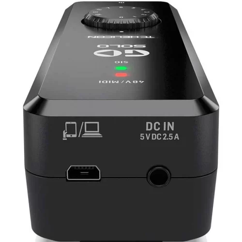 TC Helicon Go Solo Аудиоинтерфейс для мобильных устройств