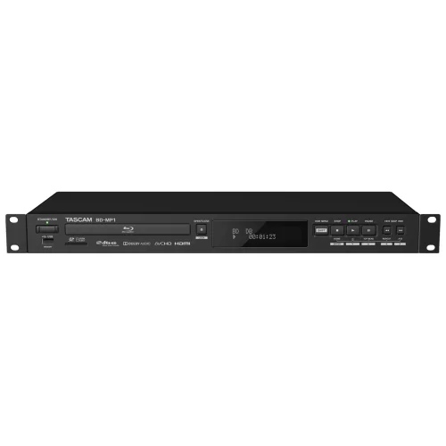 Tascam BD-MP1 Проигрыватель Blu-ray, DVD, CD, SD карт, USB