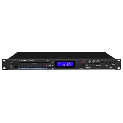 Tascam CD-400U Медиаплеер CD/SD/USB, FM тюнер, Bluetooth