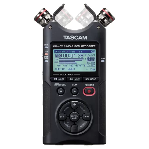 Tascam DR-40X Портативный цифровой рекордер wav/mp3