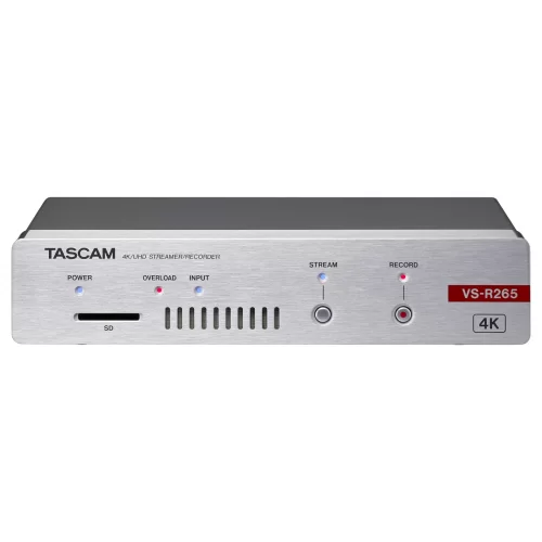 Tascam VS-R265 4K/UHD Video Streamer/Recorder