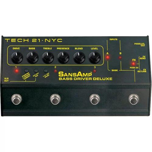 Tech 21 SansAmp Bass Driver DeLuxe Предусилитель для баса