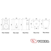 Volta M-15A Активная АС, 500 Вт., 15 дюймов