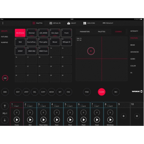 Work LS-1 Пульт управления светом