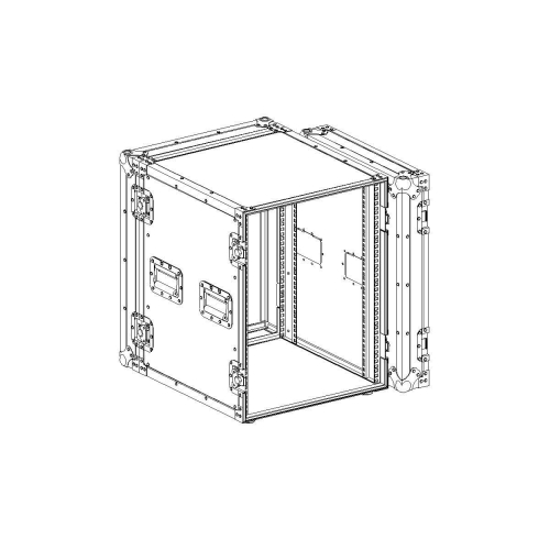 Имлайт RC9-480-14U Рэковый кейс 14U, глубина 480мм