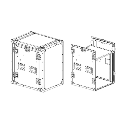 Имлайт RC9-480-K10U-14U Рэковый кейс 10U с верхней консолью 14U, глубина 480мм