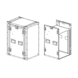 Имлайт RC9-480-K10U-16U Рэковый кейс 10U с верхней консолью 16U, глубина 480мм