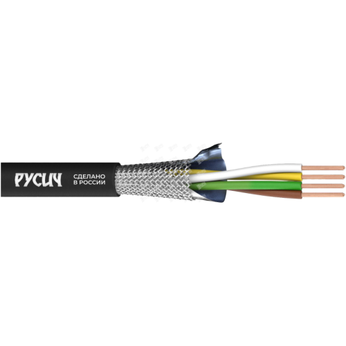 РУСИЧ КЦЭ-4035нг(А)-LSLTx Кабель цифровой квадропольный DMX-512, AES/EBU, 4х0,35 мм2