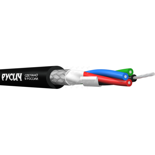 РУСИЧ МКП-4022нг(А)-LSLTx Кабель микрофонный, 4х0,22 мм2